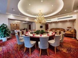 Lunch and dinner served, Chinese cuisine