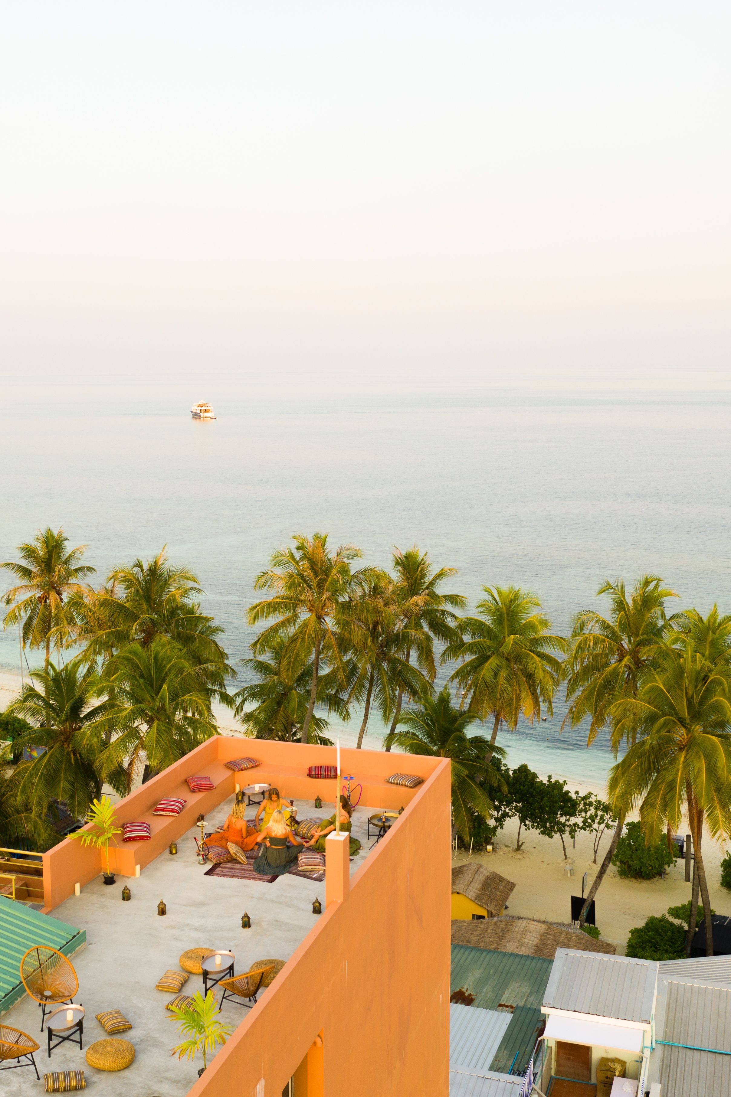 breakfast, lunch, dinner served; mediterranean cuisine, sea views