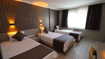 Standard Triple Room, 3 Single Beds | Premium bedding, in-room safe, laptop workspace, soundproofing