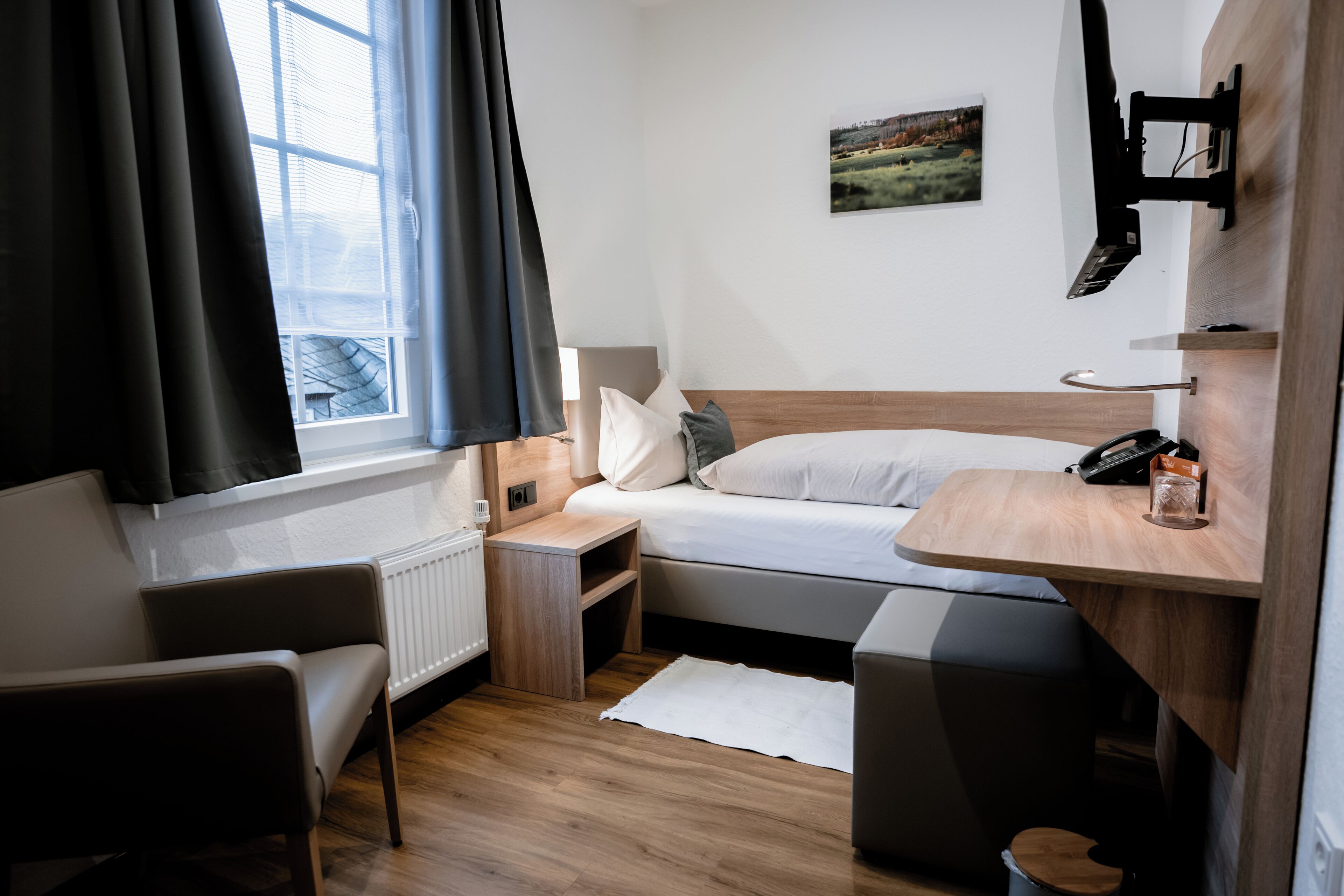 standard single room | 1 bedroom, hypo-allergenic bedding, desk, blackout curtains