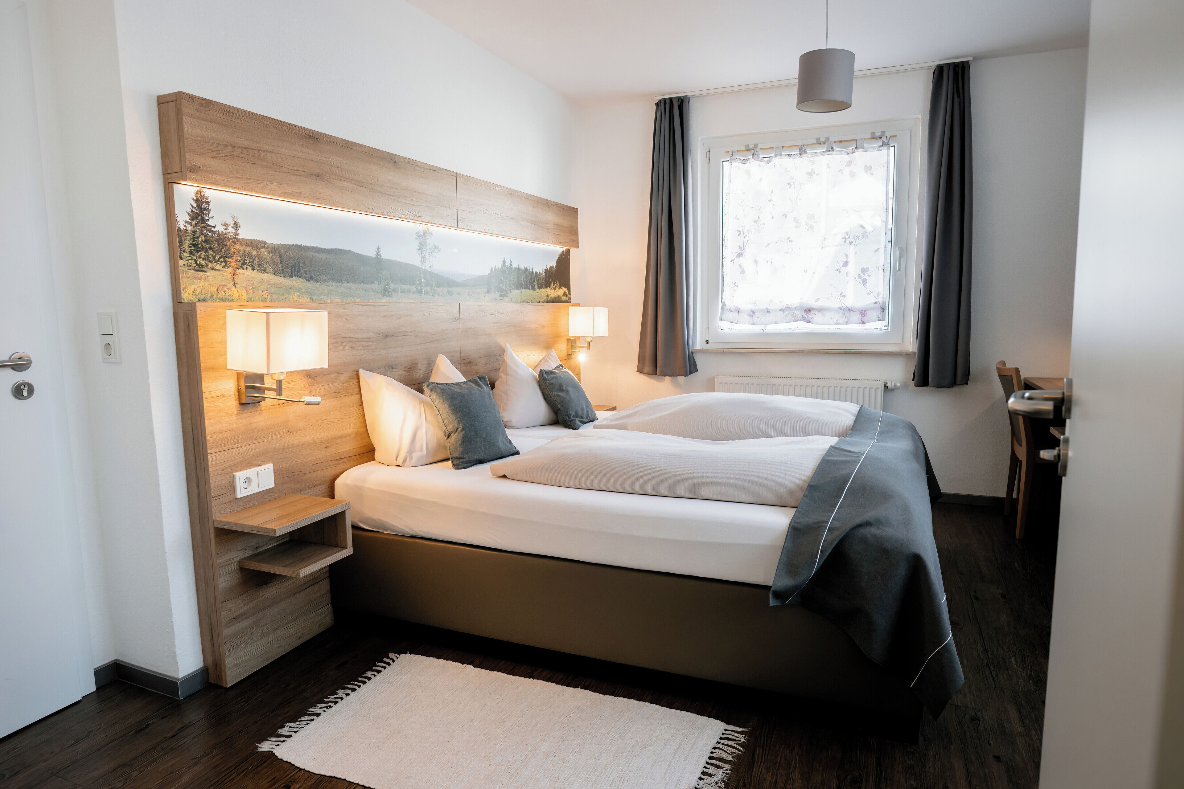 comfort double room | living area | plasma tv