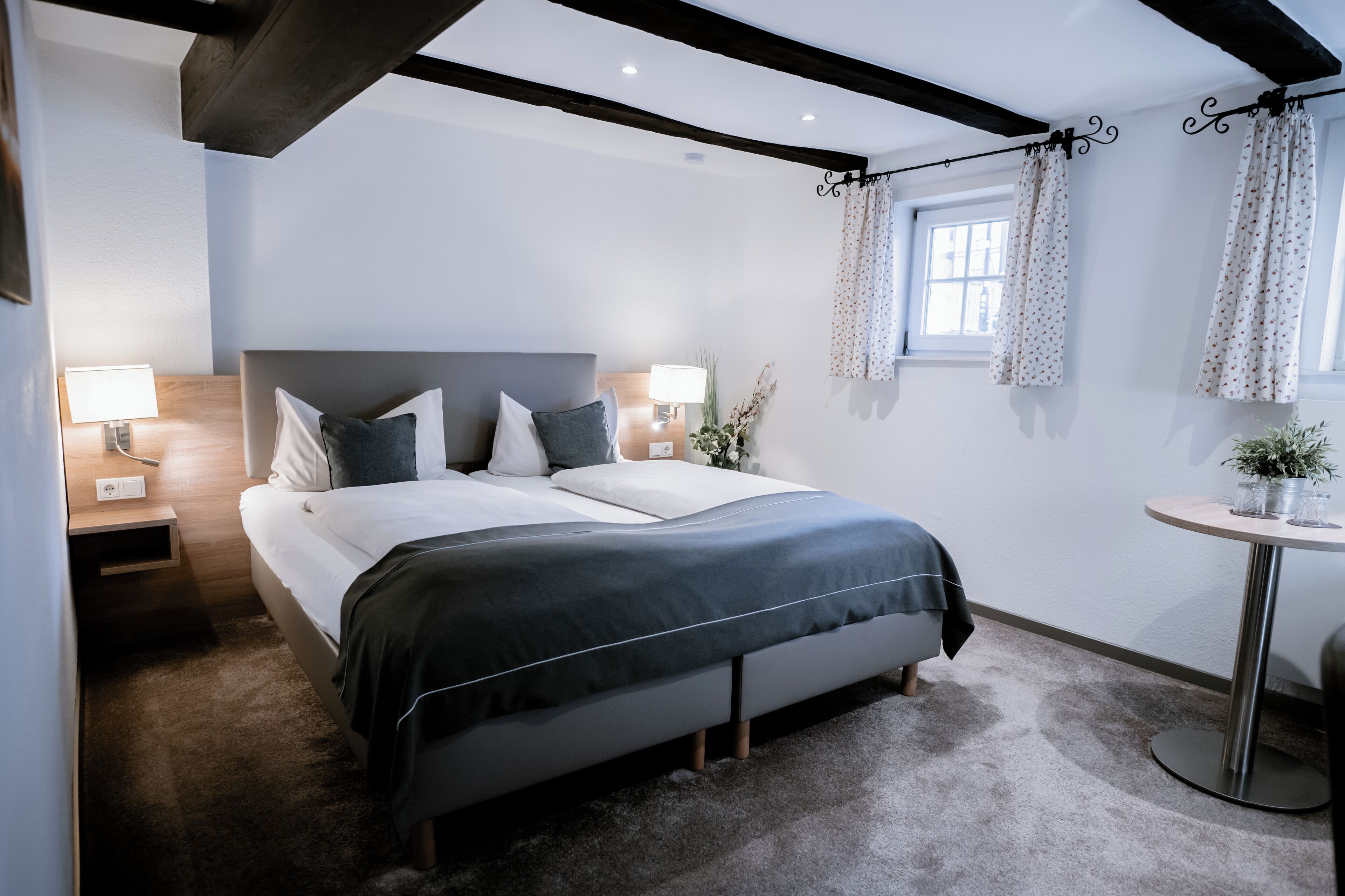 standard double room | living area | plasma tv