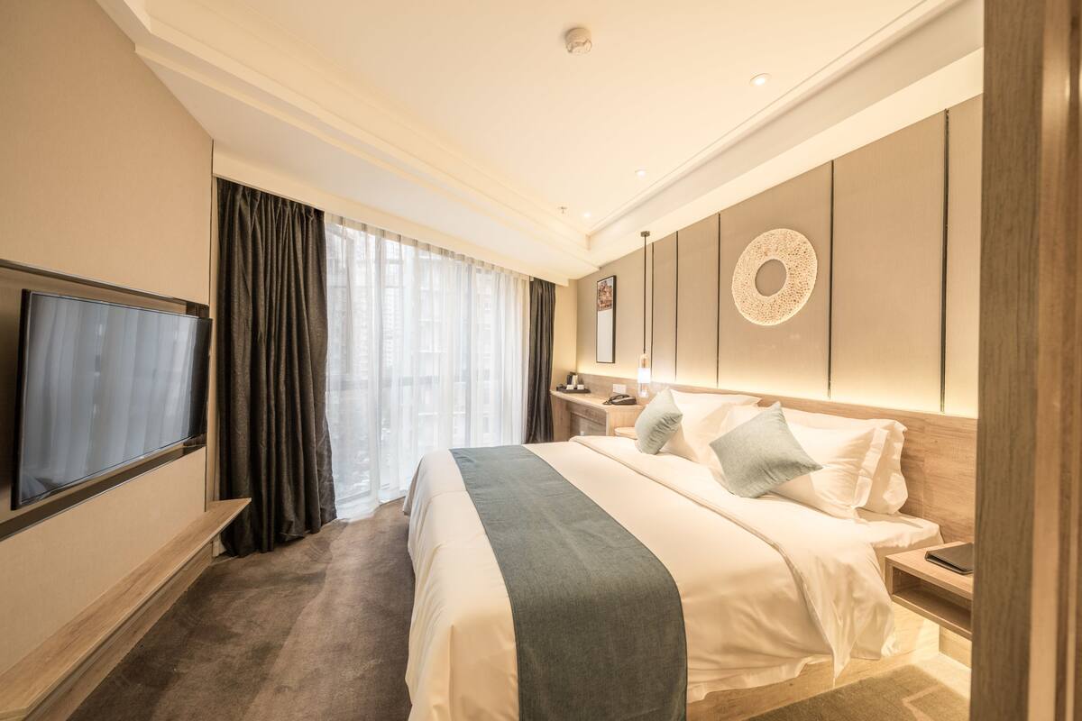 Chambre classique double | Bureau, accès au Wi-Fi (inclus)