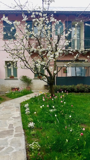Double or Twin Room, Accessible | View from room - Agriturismo Cascina Madonnina (Pregnana Milanese)