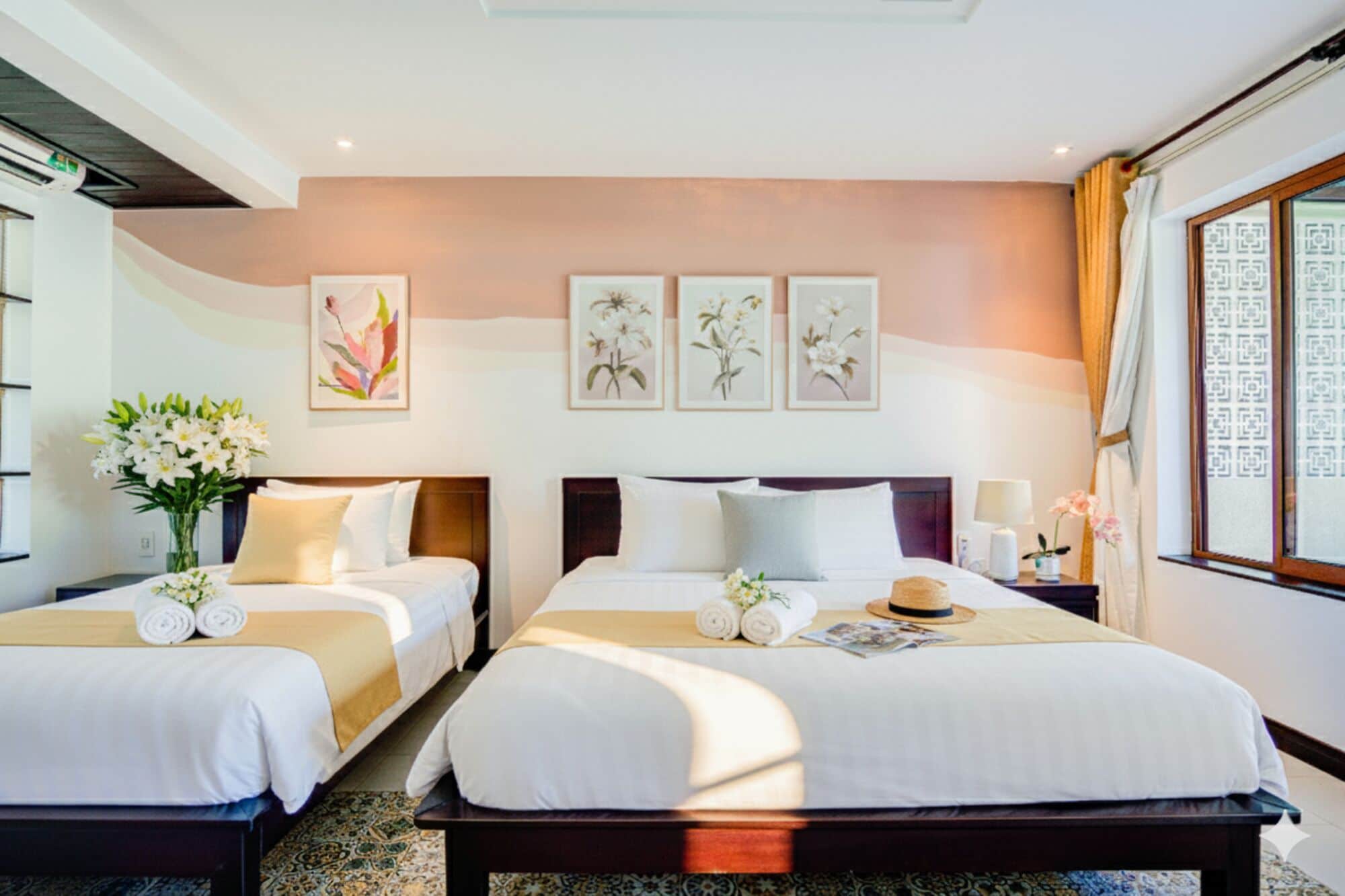 Family Room, Pool View | In-room safe, desk, laptop workspace, blackout drapes