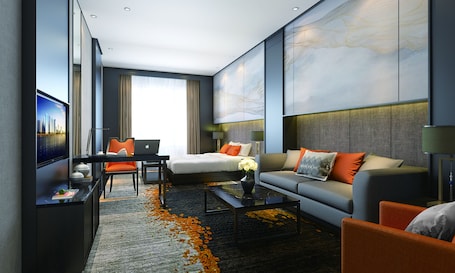 Minibar, in-room safe, desk, blackout drapes