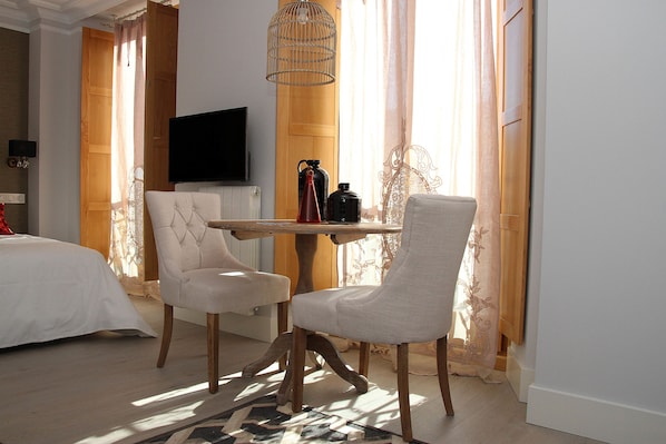 In-room safe, desk, blackout curtains, soundproofing