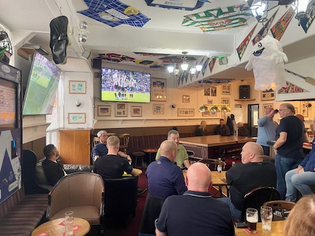 Bar (on property). The Elbow Room