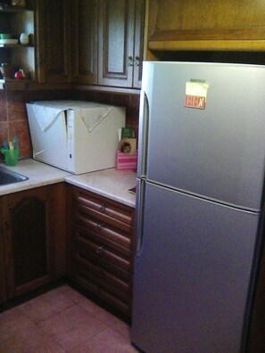 Superior-Ferienhaus, 1 Schlafzimmer, Blick auf den Weinberg | Eigene Küche