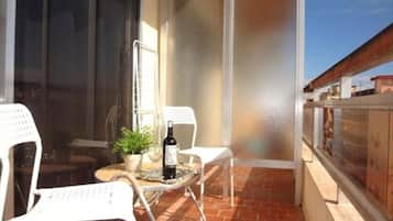 Habitació doble o amb dos llits individuals estàndard | Terrassa o pati