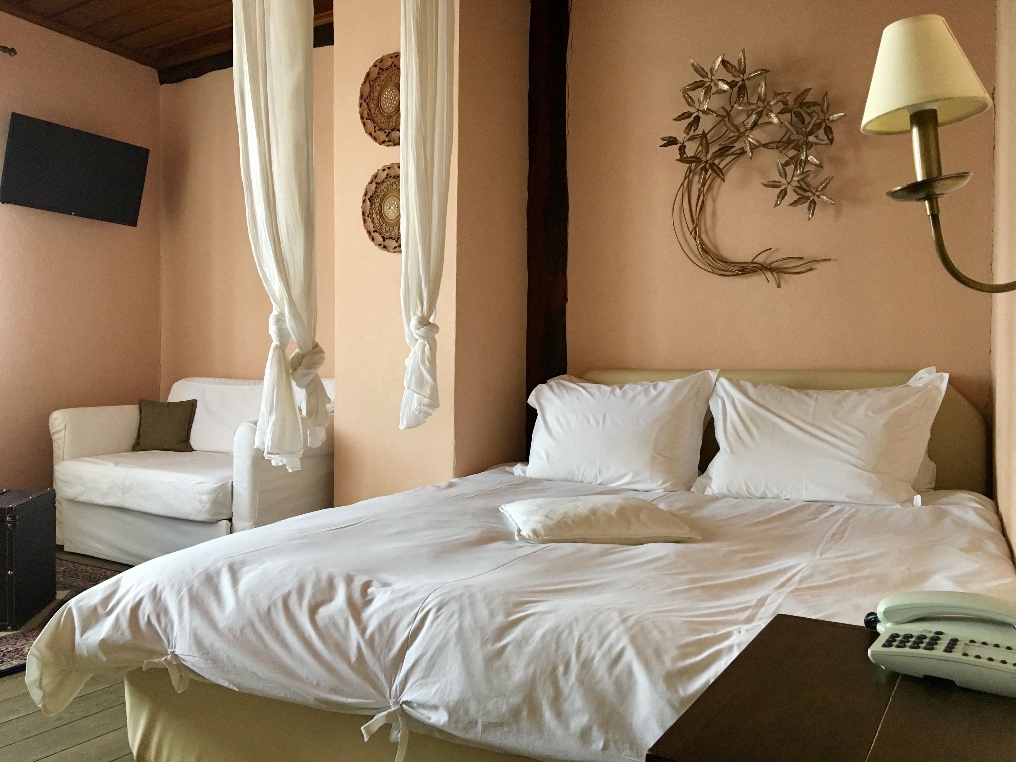 double room (village view) | premium bedding, down duvets, blackout curtains, free wifi