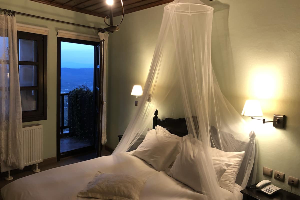 double room (village view) | premium bedding, down duvets, blackout curtains, free wifi