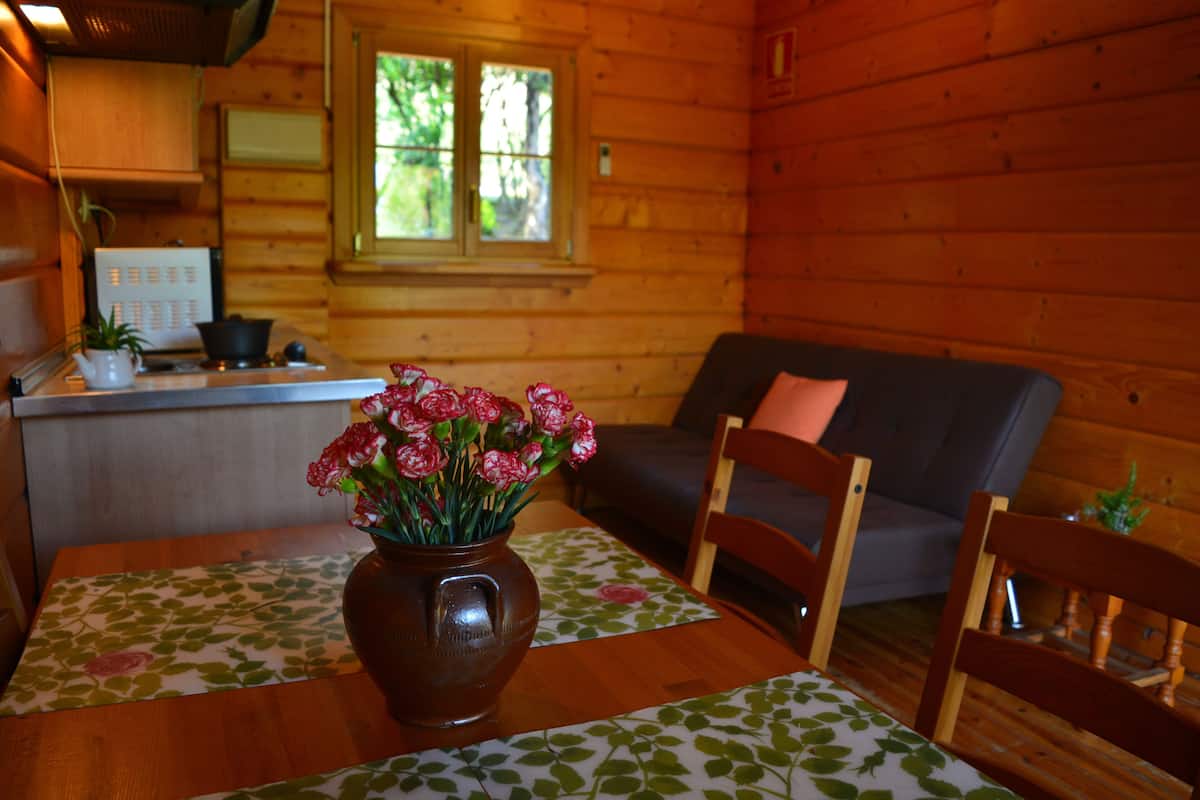 Bungalow, 2 chambres, vue montagne | Coin séjour