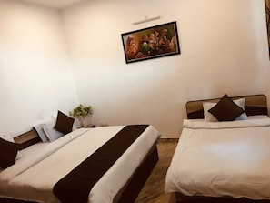 Chambre Luxe avec lits jumeaux, fumeurs, vue montagne | 1 chambre, literie de qualité supérieure
