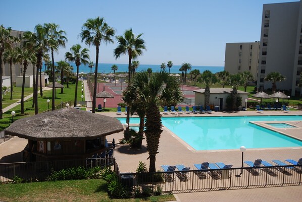 Condo, 2 Bedrooms | Pool | A heated pool - Saida Iii Unit #3306 1 Bedroom Condo by Redawning (South Padre Island)