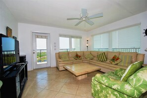 Living area - Seville Unit #201 3 Bedroom Condo by RedAwning (South Padre Island)