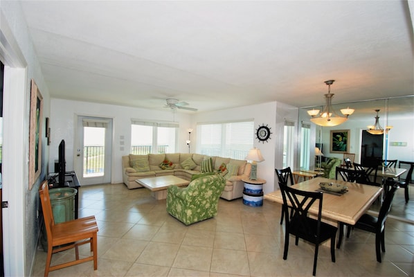 Condo, 3 Bedrooms | Living area | TV