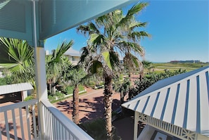 Balcony view - Bella Casa - Private House With Hot Tub 4 Bedroom Home by RedAwning (South Padre Island)