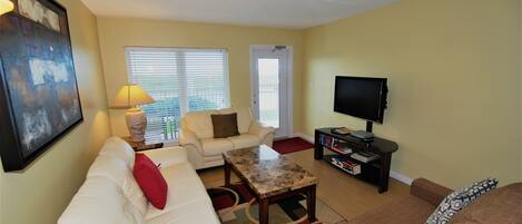 Condo, 2 Bedrooms | Living area | TV