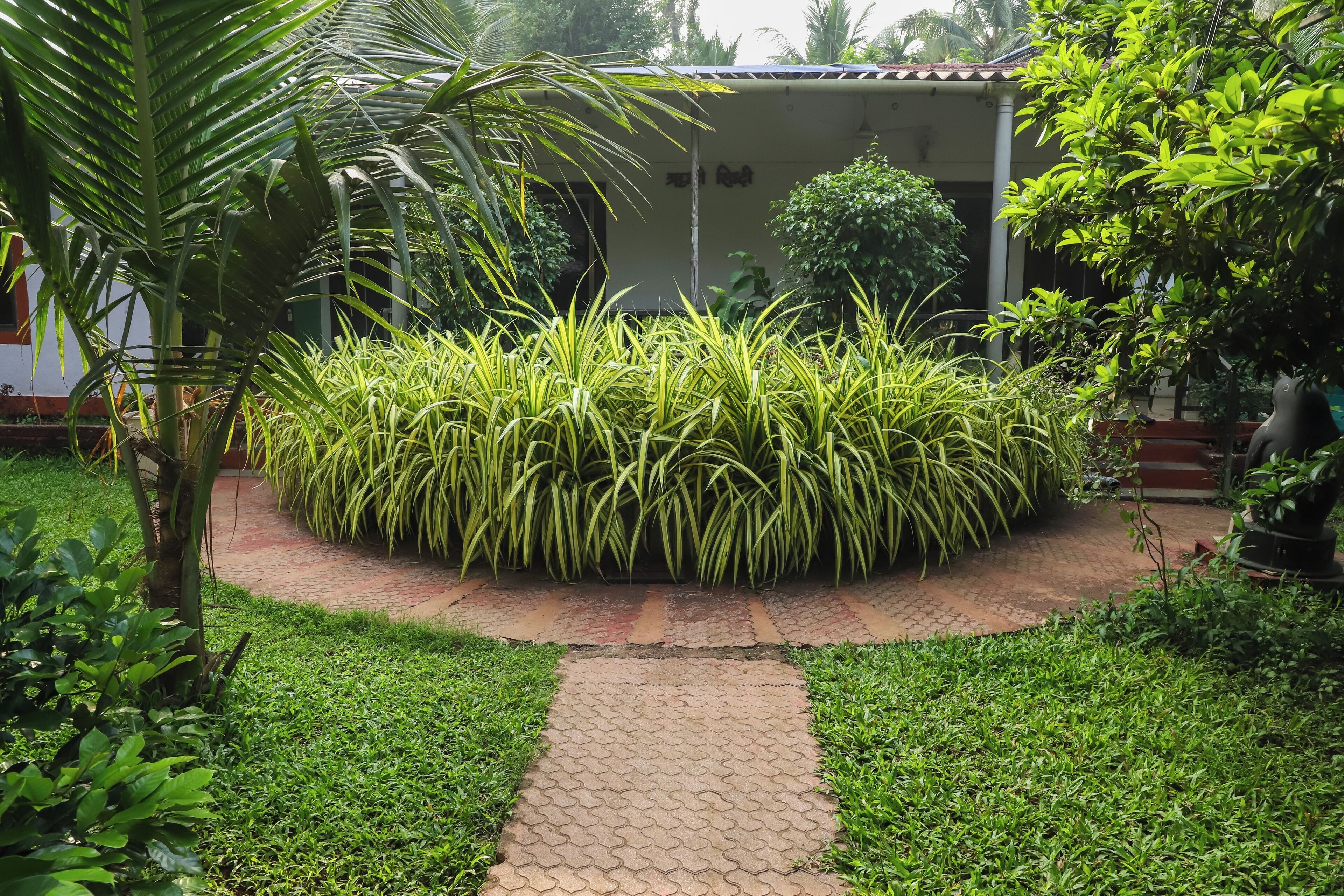 Blick auf den Garten