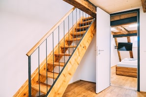 Loft luxo, 1 quarto | Quartos à prova de som, ferros/tábuas de passar roupa