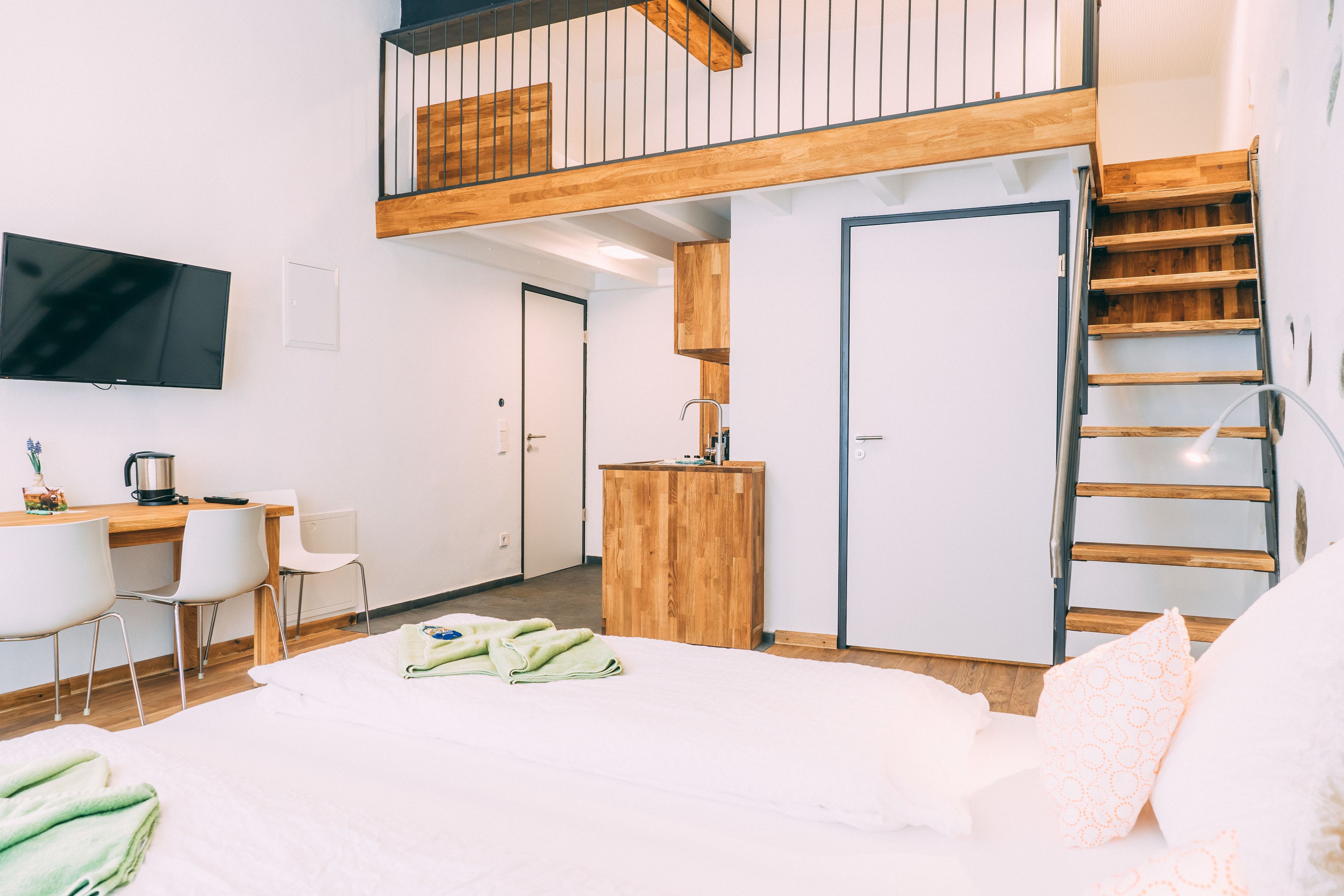 Loft, Ground Floor | Soundproofing, iron/ironing board, cots/infant beds, free WiFi