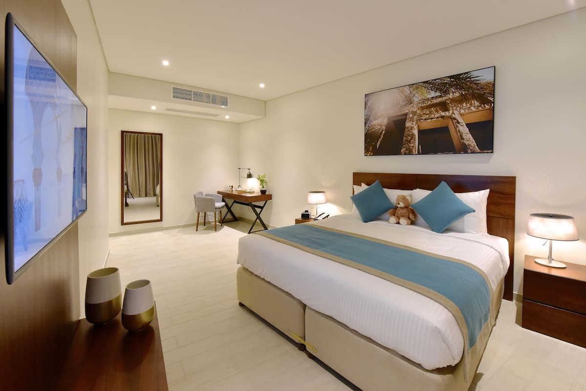 In-room safe, desk, blackout curtains, soundproofing