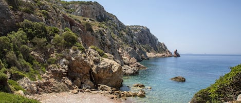 Private beach nearby, sun loungers, beach umbrellas, beach towels