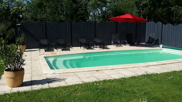 Seasonal outdoor pool