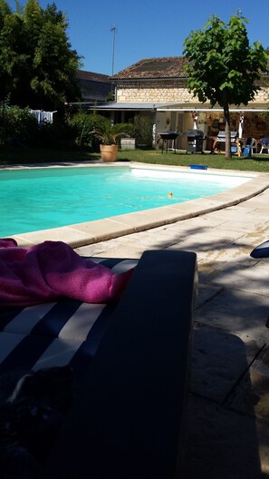 Seasonal outdoor pool