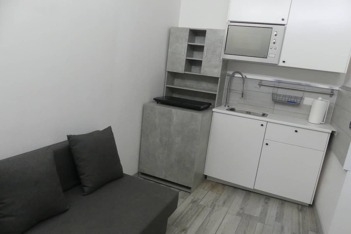 基本開放式客房 (Room 1) | 私人廚房 | 咖啡機/沖茶器