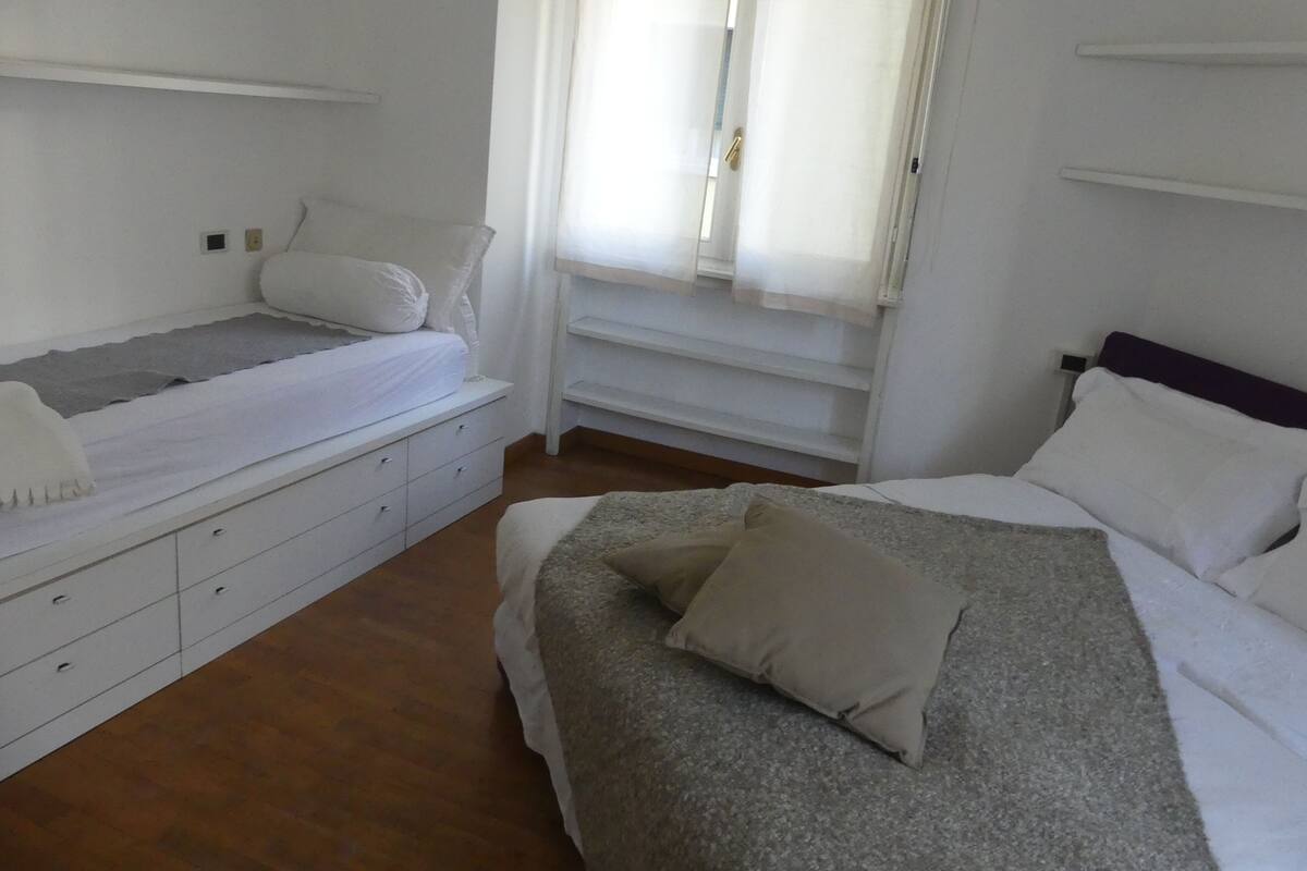 Blackout curtains, iron/ironing board, free WiFi, bed sheets