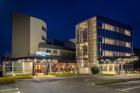 Front of property - evening/night