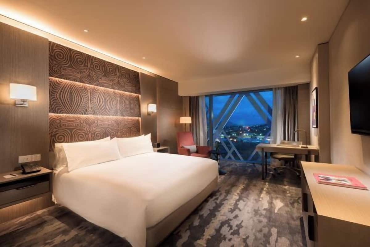 1 chambre, literie hypoallergénique, couette en duvet d'oie, surmatelas