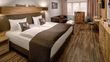 Hypo-allergenic bedding available, minibar, in-room safe, desk