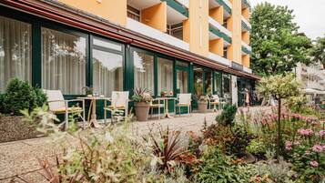 Facciata della struttura