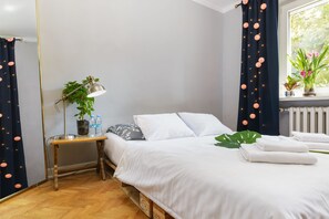 Premium bedding, iron/ironing board, free cots/infant beds, free WiFi - Apartament Targi MTP (Poznan)