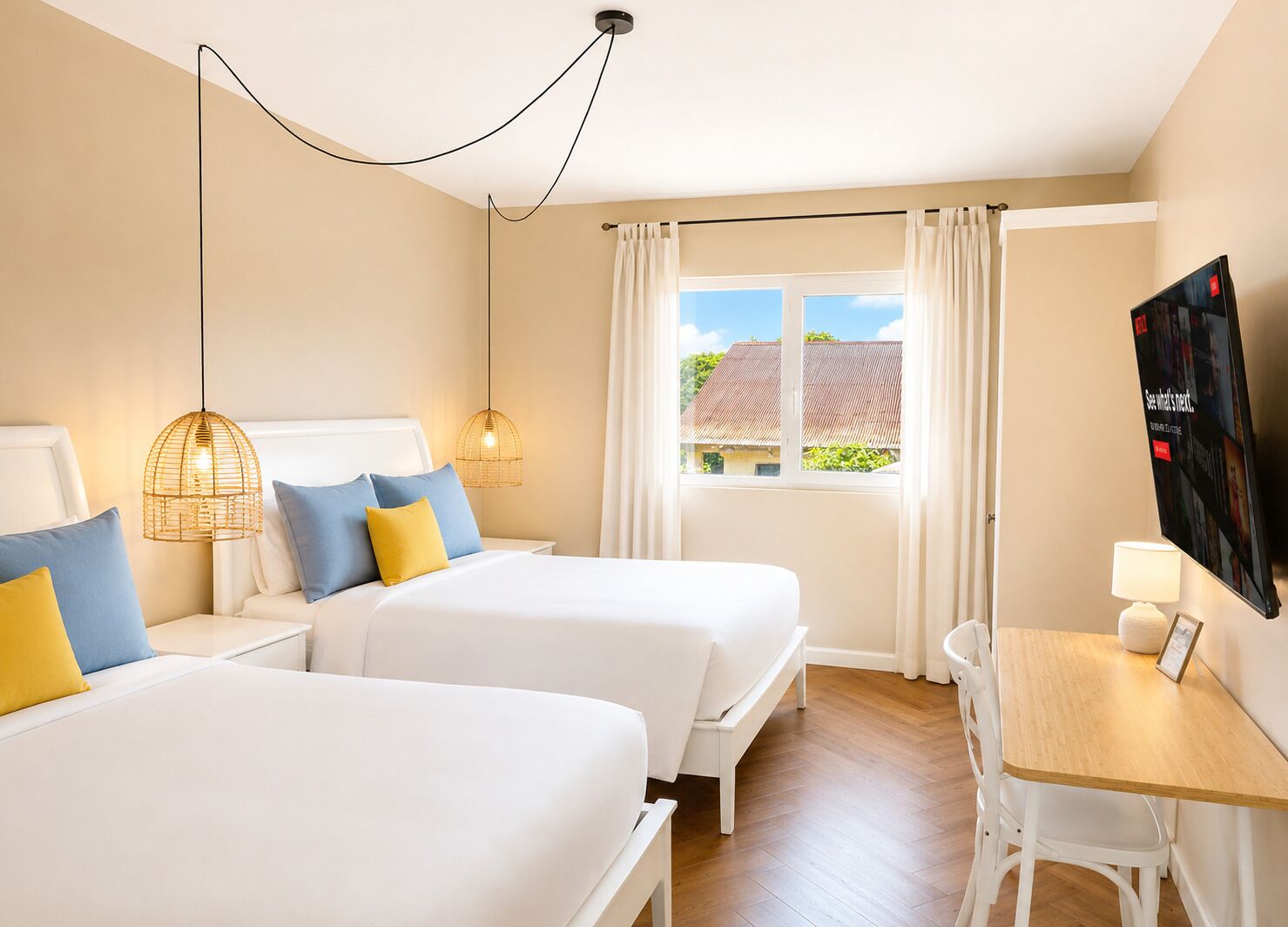 Quadruple Room with Private External Bathroom