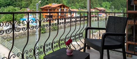 Appartement, 1 chambre, balcon, vue fleuve | Balcon