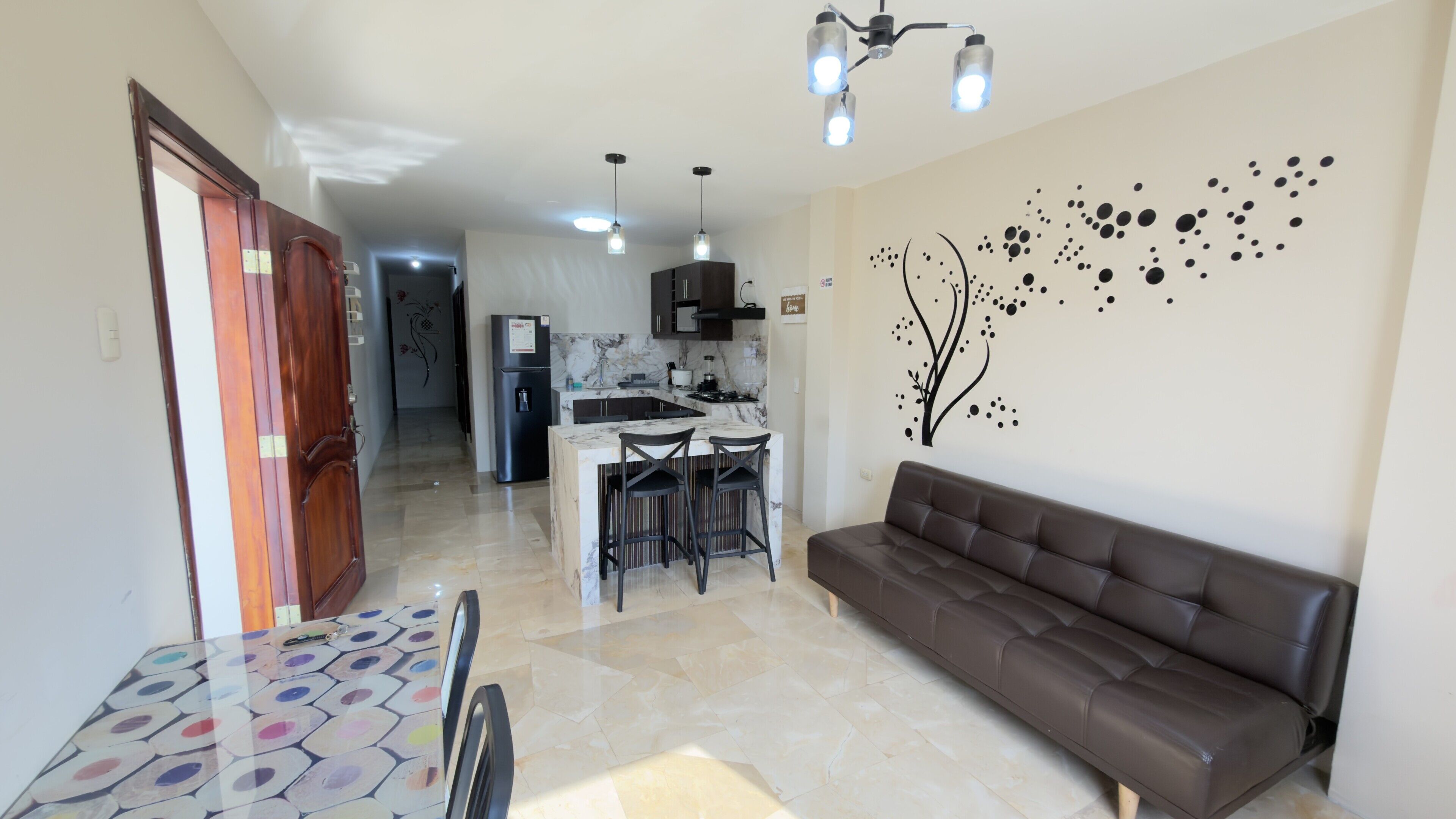 Comfort Apartment, 2 Bedrooms | Living area | 32-inch flat-screen TV with cable channels, TV, Netflix