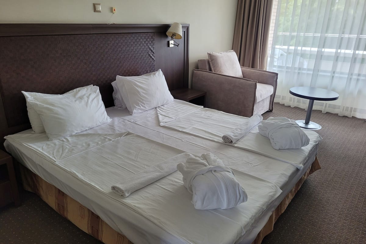 Standard Double or Twin Room, Balcony | Minibar, in-room safe, iron/ironing board, WiFi (free)