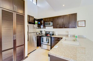 Comfort-Apartment, 1 Schlafzimmer, Nichtraucher | Eigene Küche | Kühlschrank, Mikrowelle, Ofen, Herdplatte