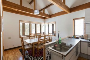 Private Vacation Home | Private kitchenette | Fridge, microwave, oven, stovetop - Nozawa House (Nozawaonsen)