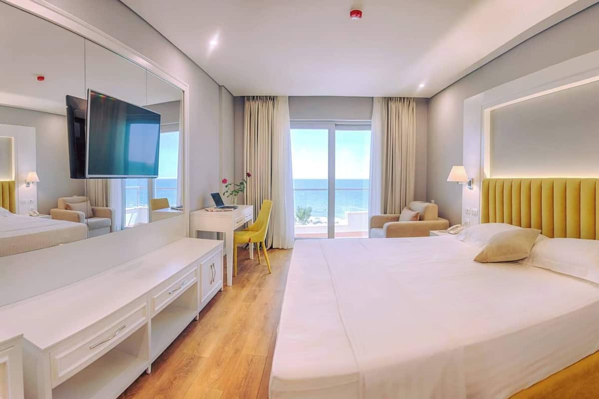 Superior kamer, 1 slaapkamer, uitzicht op zee | Kameruitzicht