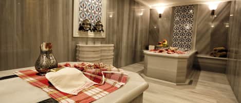 Turkish bath/hammam, body treatments, Thai massages