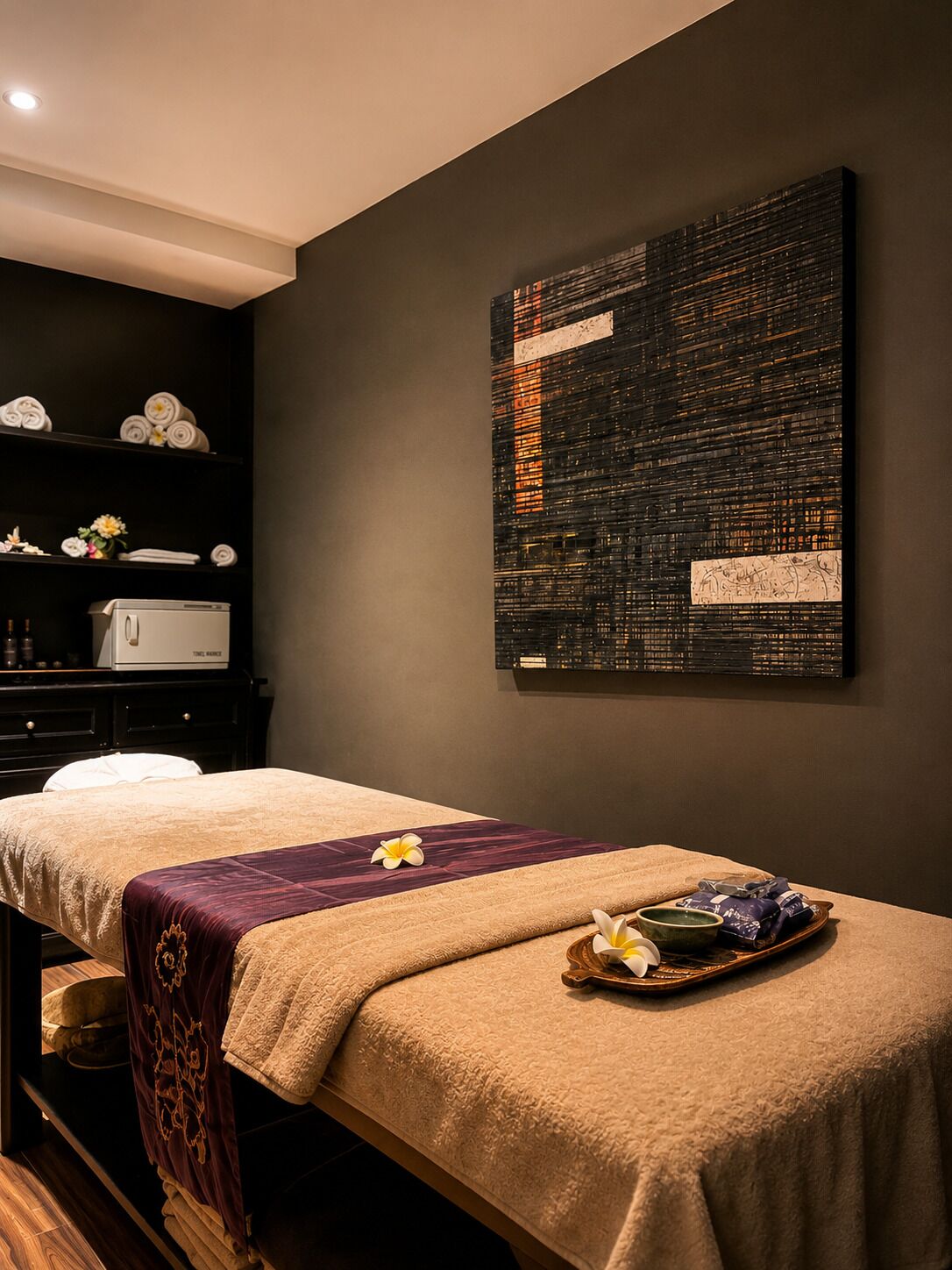 Turkish bath, body treatments, Thai massages