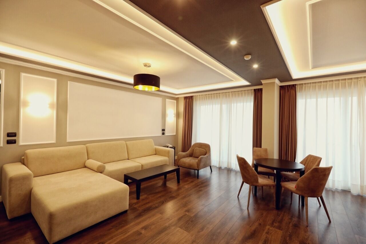 Executive-Suite, Meerblick | Wohnbereich