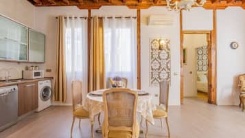 Apartment | Private kitchen | Fridge, espresso maker