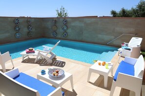 Outdoor pool - Villa Zahoua (Marrakech)