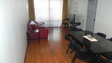 Apartment, 2 Bedrooms, Private Bathroom | Living area | Flat-screen TV